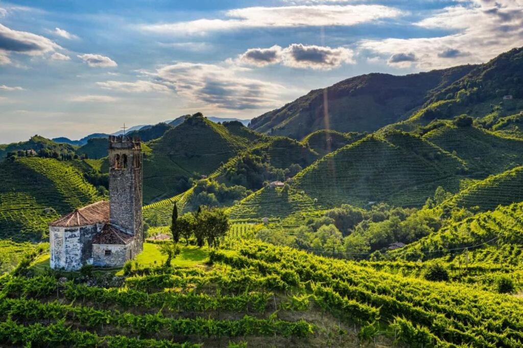 Agriturismo Al Credazzo Farra di Soligo Exteriör bild